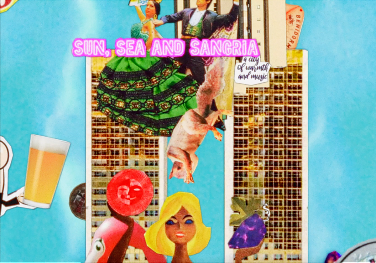 Uno de los fotogramas del videoclib del grupo Viscopaf