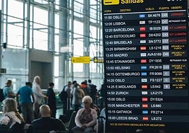 La terminal del aeropuerto Alicante-Elche Miguel Hernández.