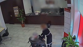 Imágenes de la operación que ha finalizado con la detención de la cuidadora.