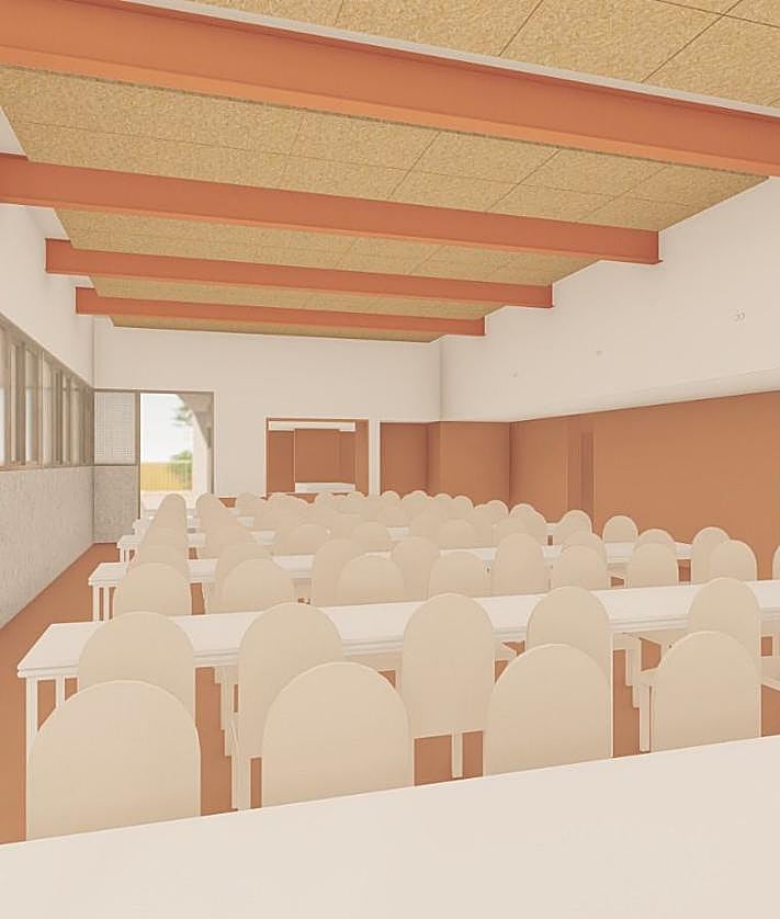 Imagen secundaria 2 - Reconstrucción virtual del proyecto.