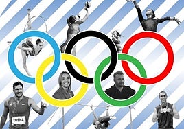 Alicantinos que apuntan alto en los Juegos de París