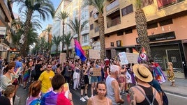 Manifestación del Orgullo de Alicante de 2023.
