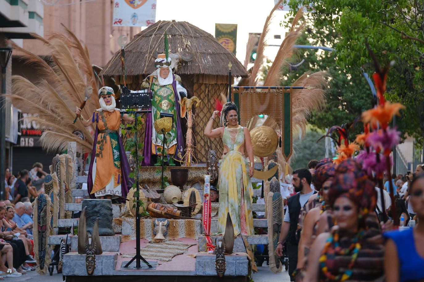 La entrada del bando moro de San Blas, en imágenes