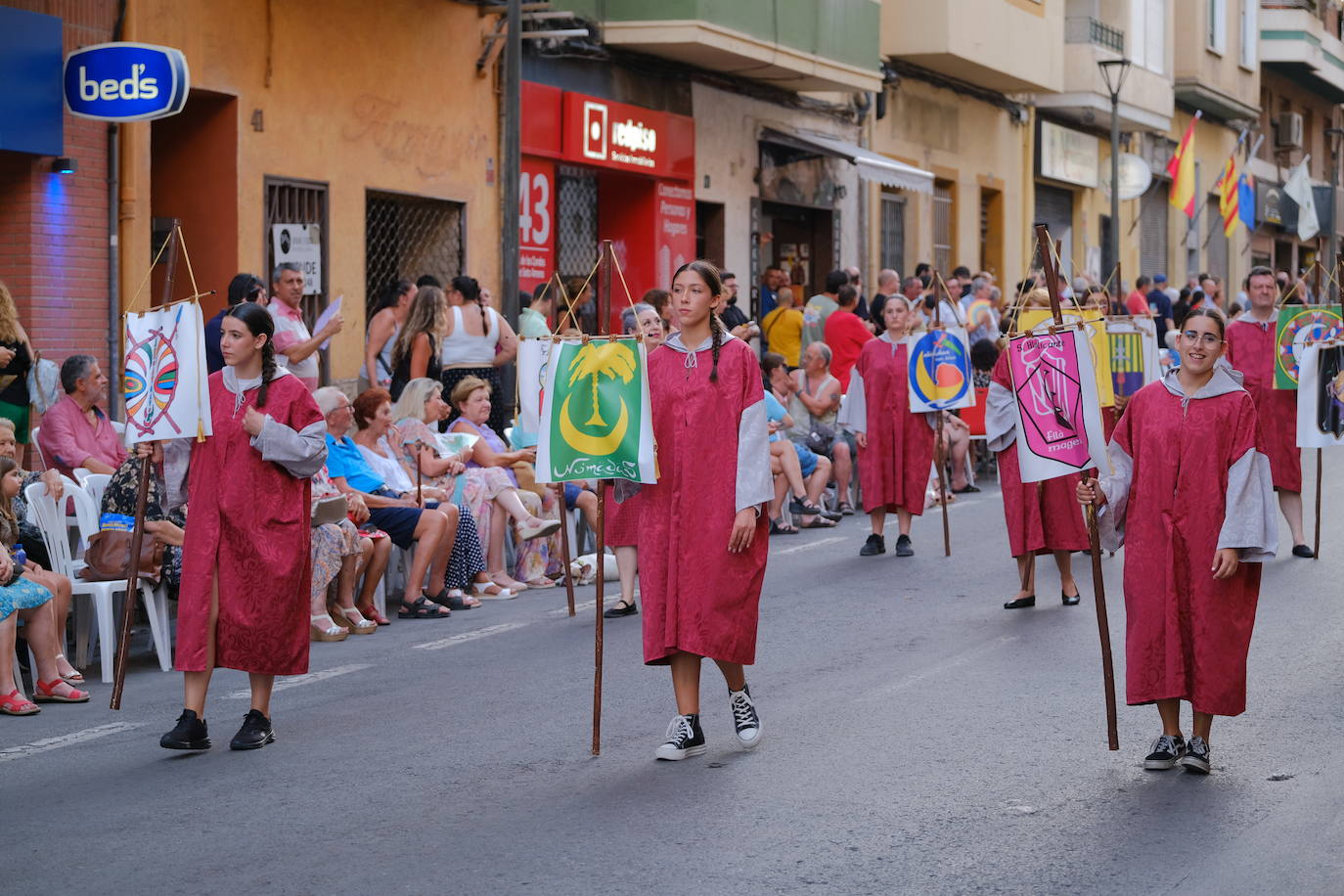 La entrada del bando moro de San Blas, en imágenes