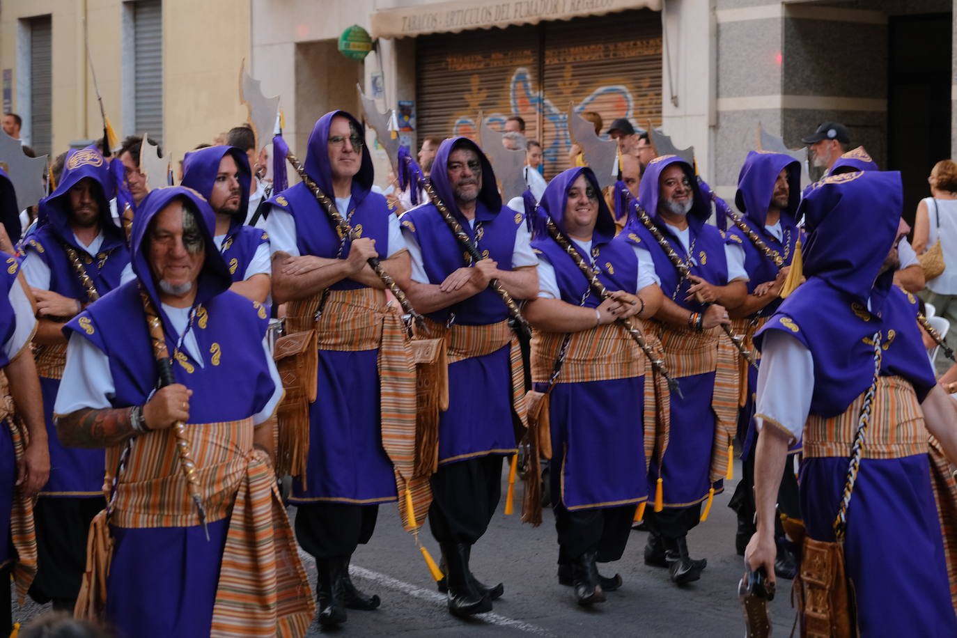 La entrada del bando moro de San Blas, en imágenes
