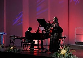 Ruth Lorenzo en el Certamen de Habaneras.