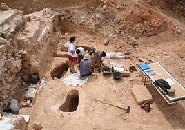 Excavaciones en Ifach.