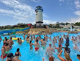Pool Party con la colaboración de Los40 en Aqua Natura Benidorm.