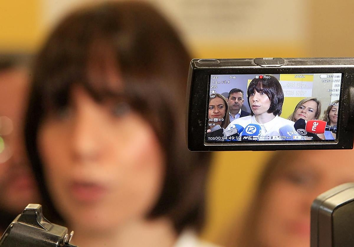 La ministra de Ciencia, Diana Morant, este viernes en Alicante.