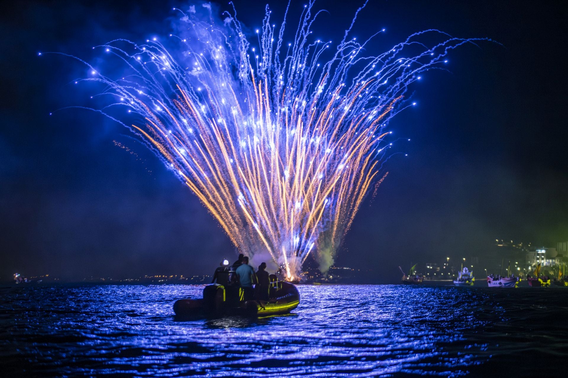 Impresionante desembarco moro en las fiestas de La Vila Joiosa