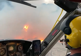 El infierno de Benasau visto desde el aire
