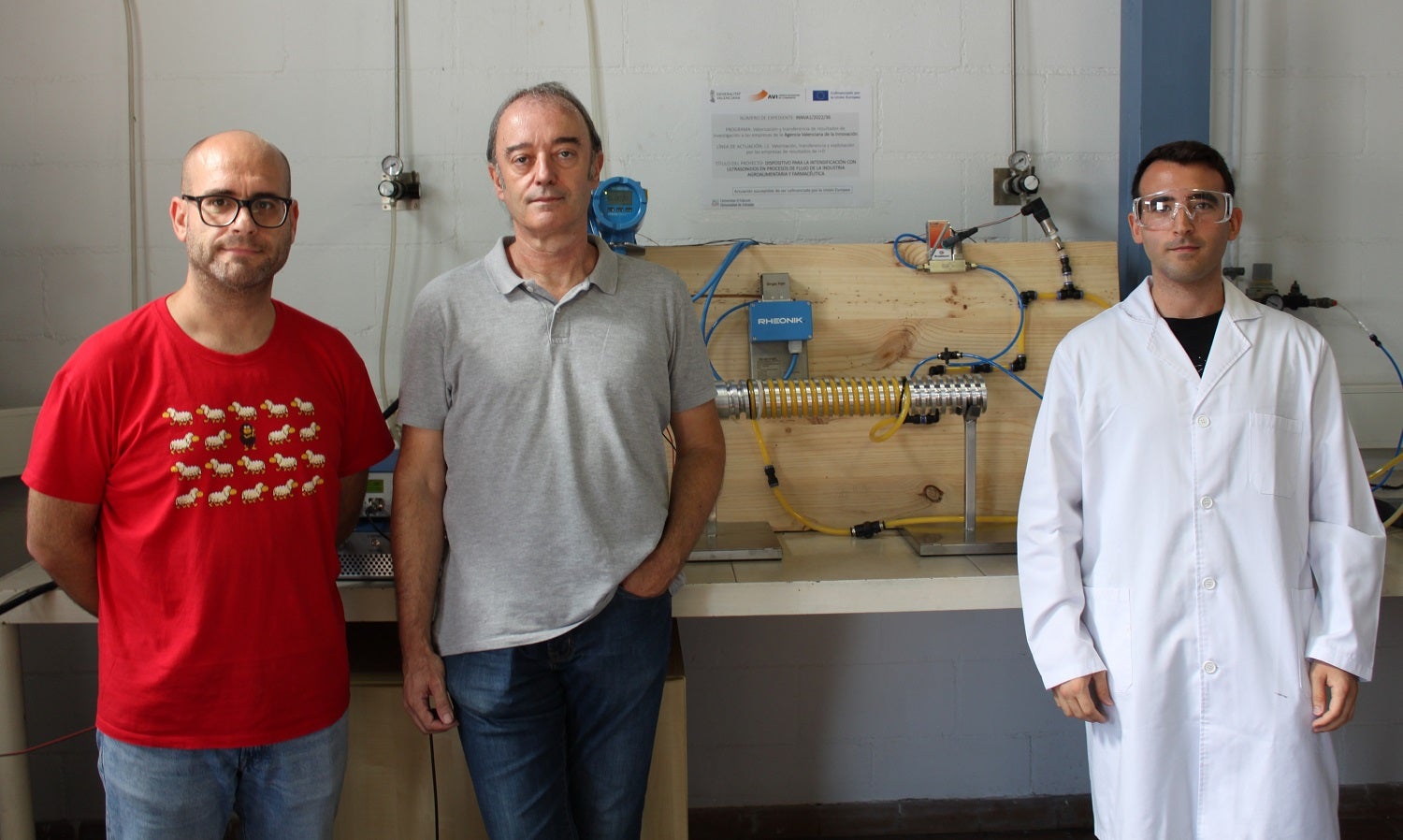De izquierda a derecha: Fran Pastor, Roberto Gómez y Raúl Fernández.