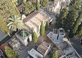 Ermita del cementerio de Santa Bárbara.