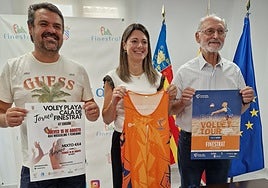 Presentación de la final del Beach Volley Tour Comunitat Valenciana.