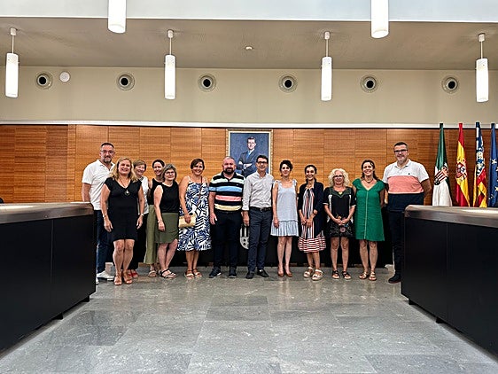 Toma de posesión en el Ayuntamiento de San Vicente.