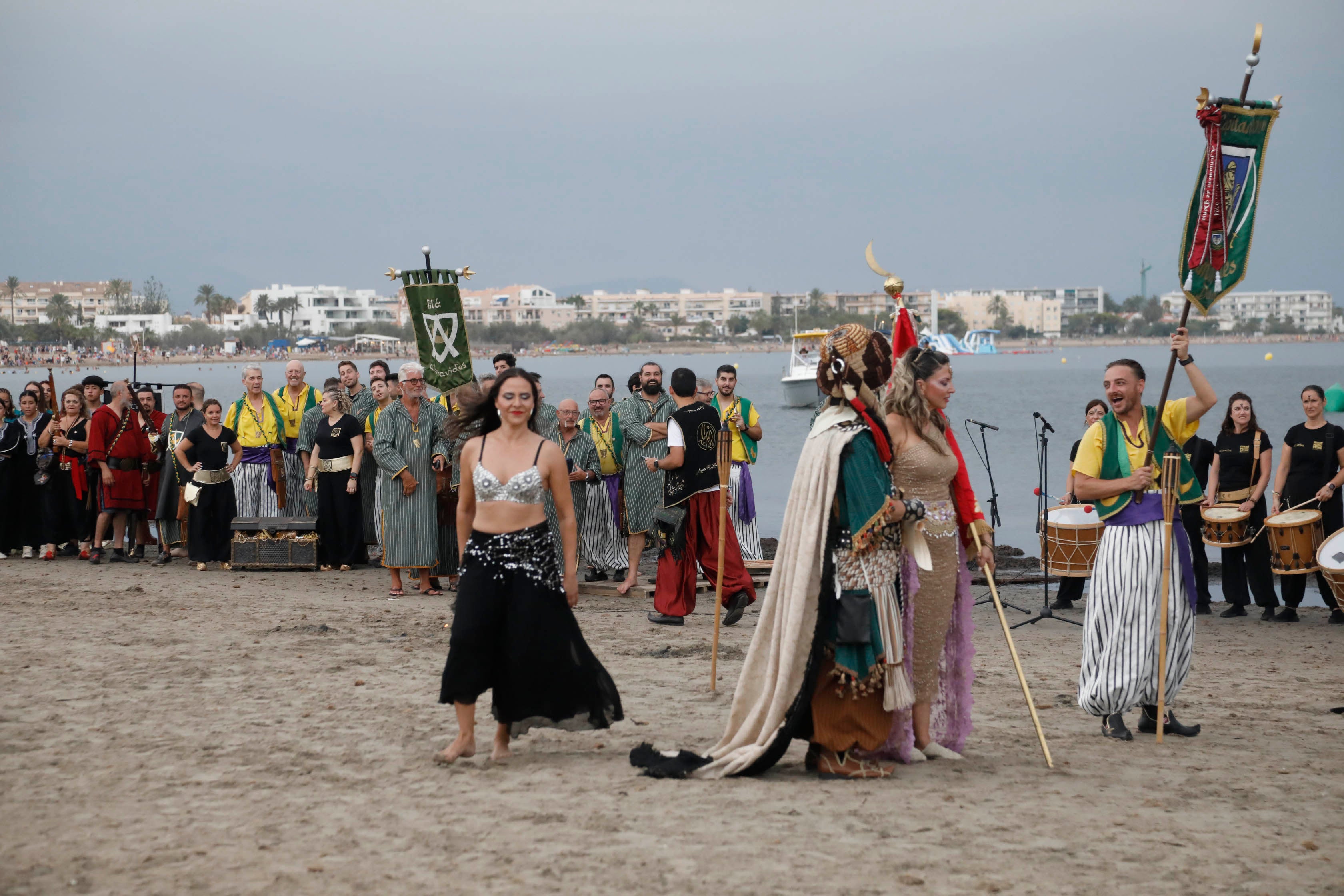 Así ha sido el desembarco moro en Dénia