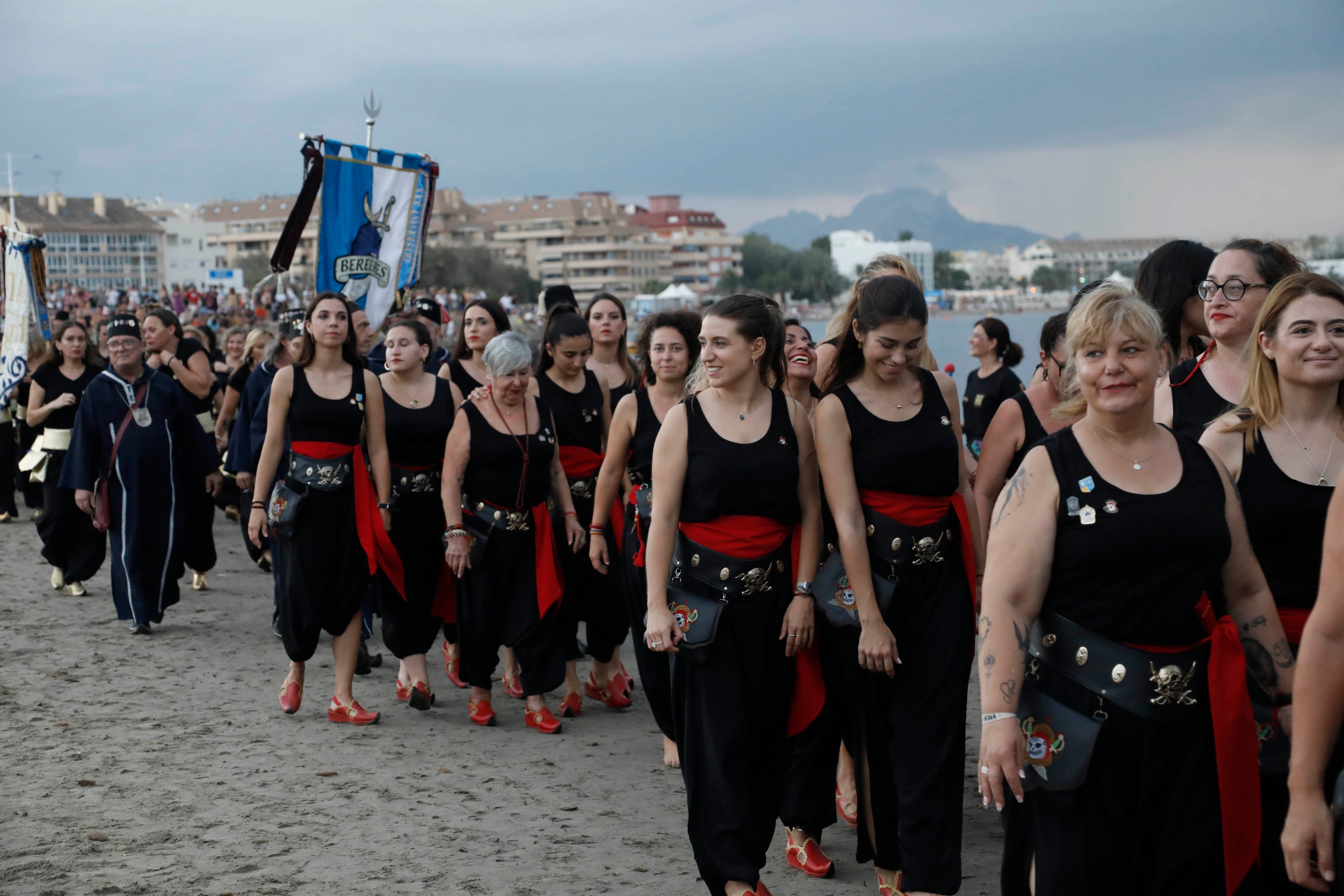 Así ha sido el desembarco moro en Dénia