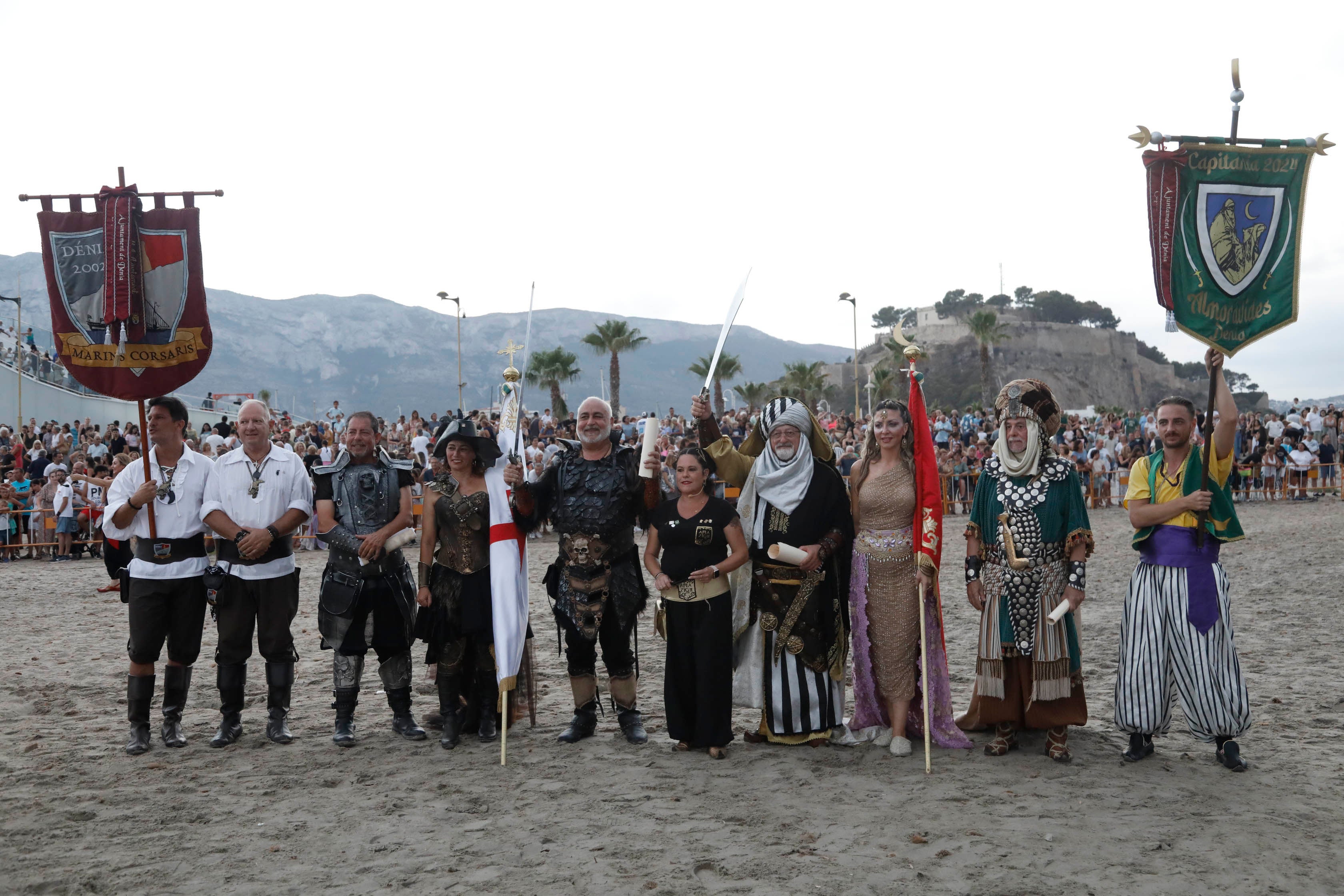 Así ha sido el desembarco moro en Dénia