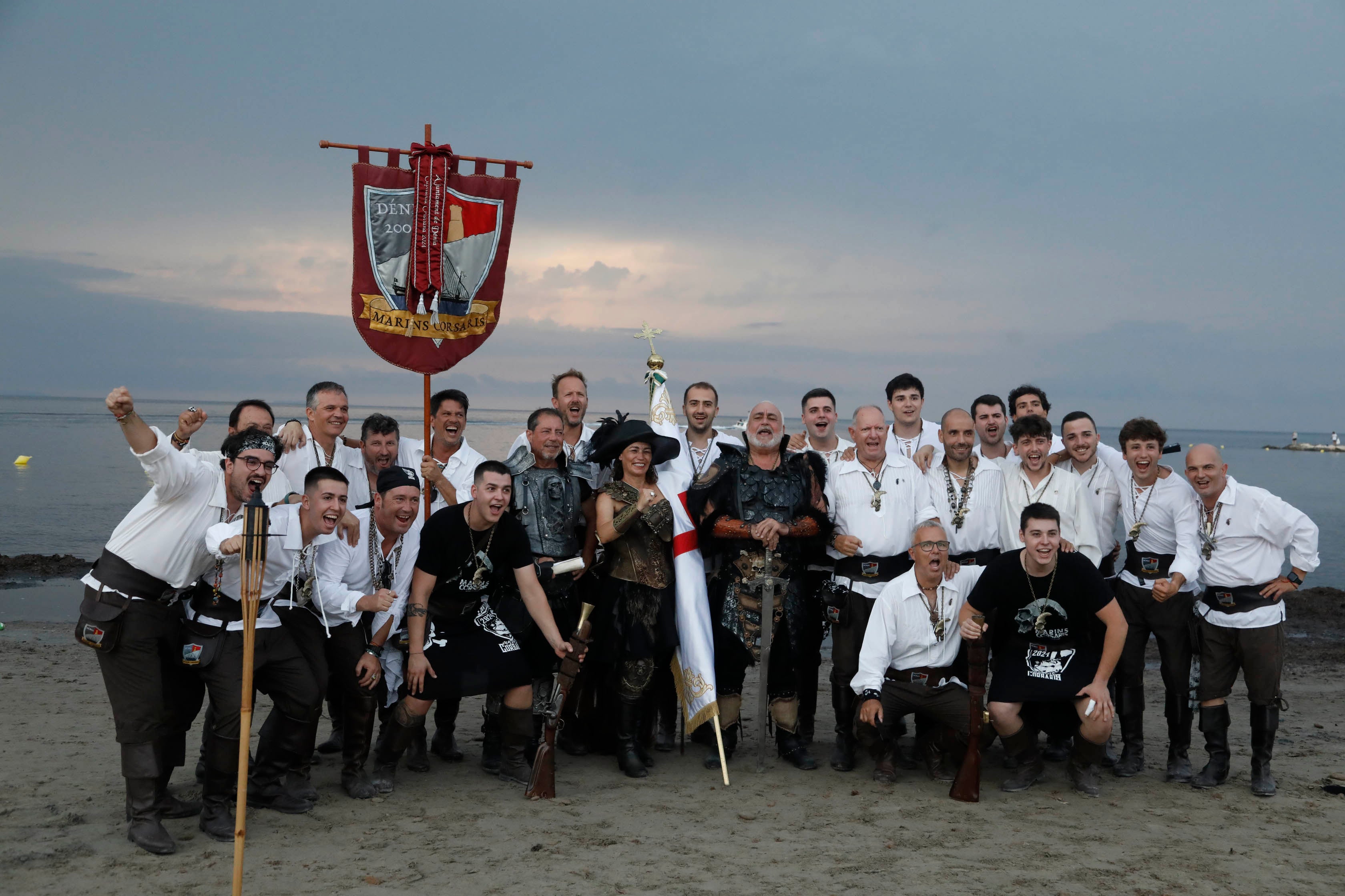 Así ha sido el desembarco moro en Dénia