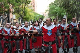 Entrada en las fiestas de Altozano.