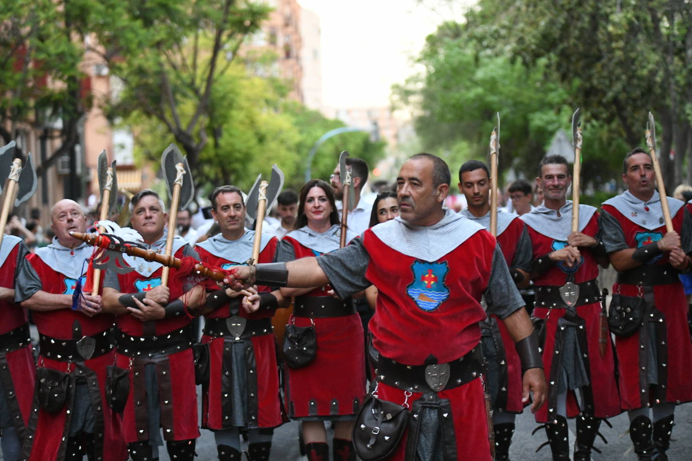 Así ha sido la Entrada de las fiestas de Moros y Cristianos de Altozano