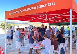 Recogida de agua en Benitatxell.