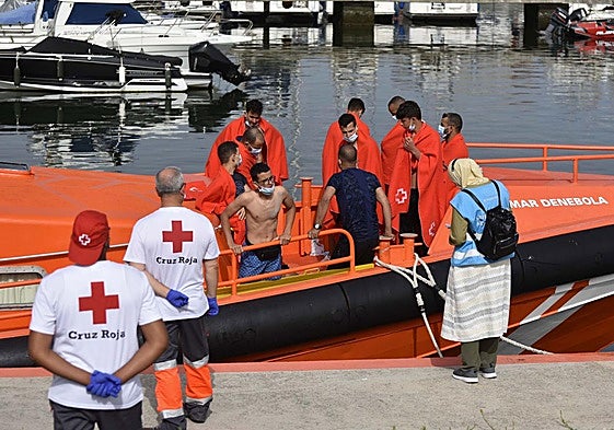 Lancha de rescate de Cruz Roja en una imagen de archivo.