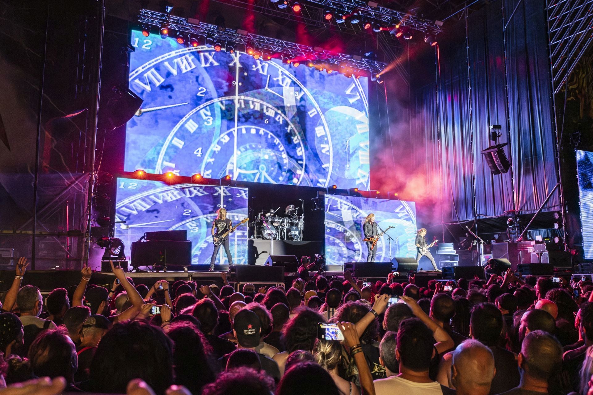 Una de las actuaciones del Leyendas del Rock.