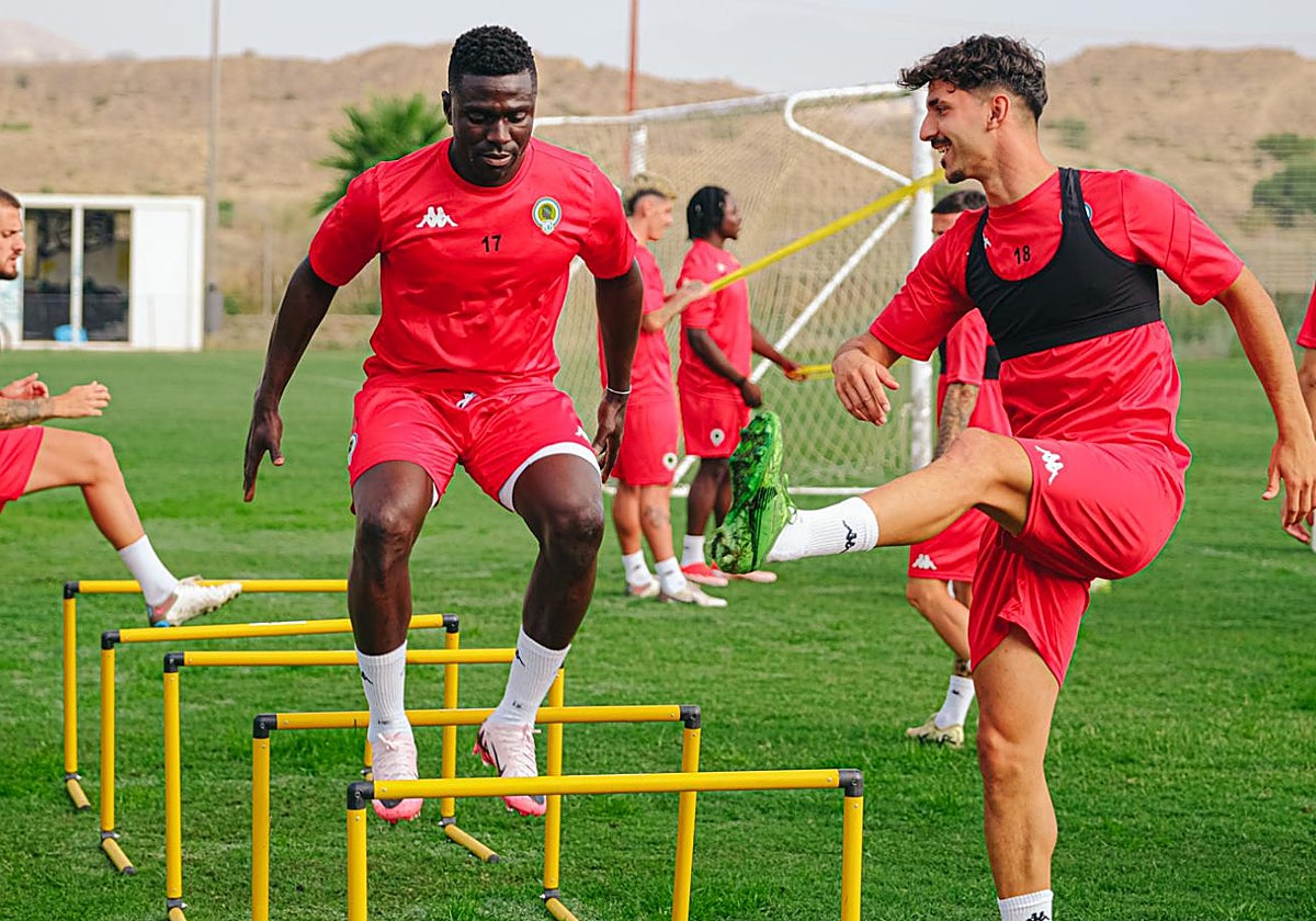 Marcos Mendes y Oriol Soldevila, este verano en Fontcalent.