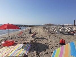Primera línea de playa en El Campello.