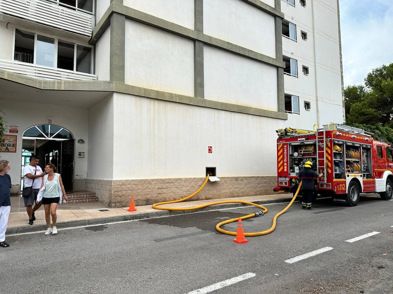 Inspecciones técnicas de las &#039;columnas secas&#039; antiincendios en El Campello
