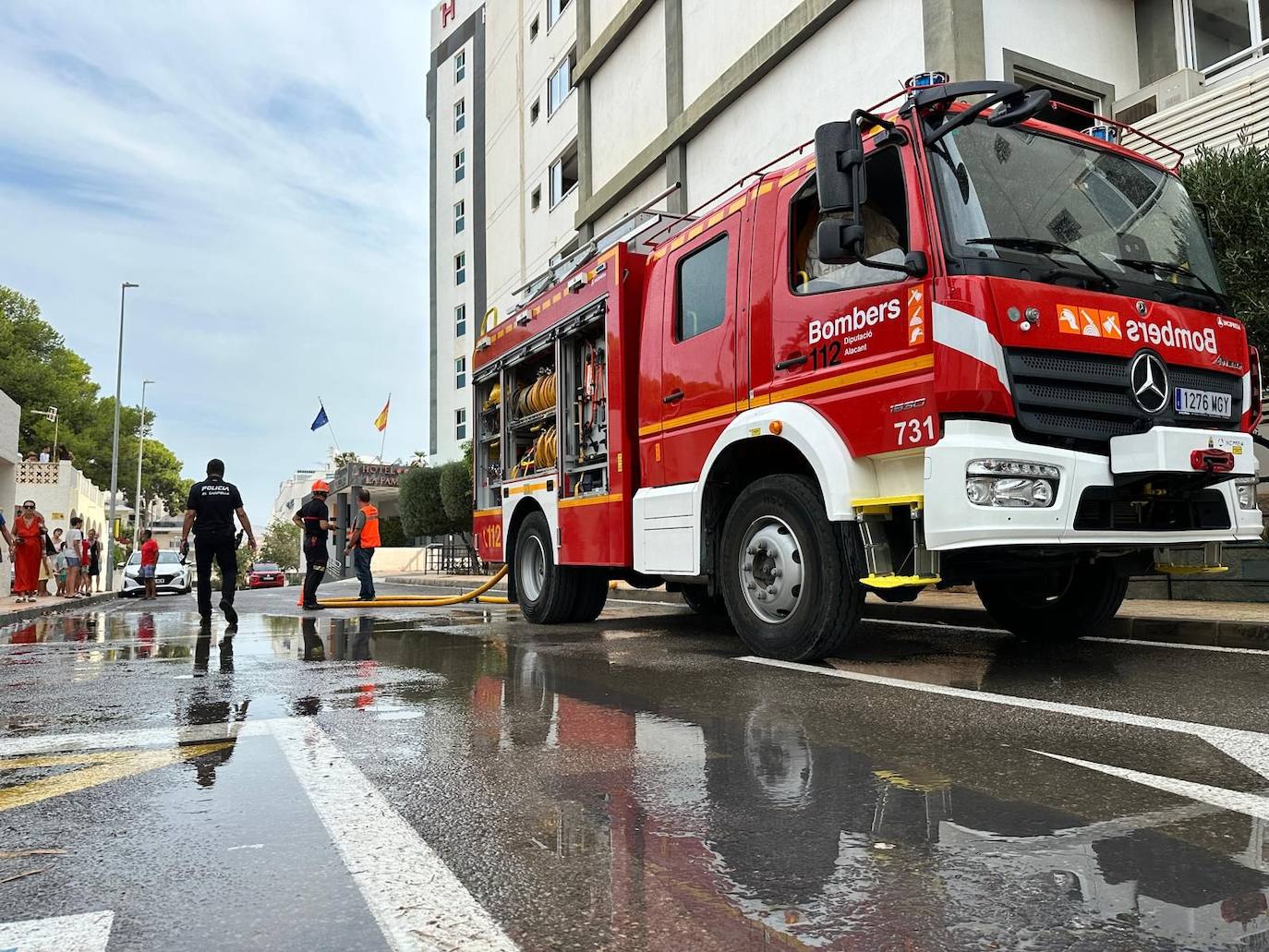 Inspecciones técnicas de las &#039;columnas secas&#039; antiincendios en El Campello