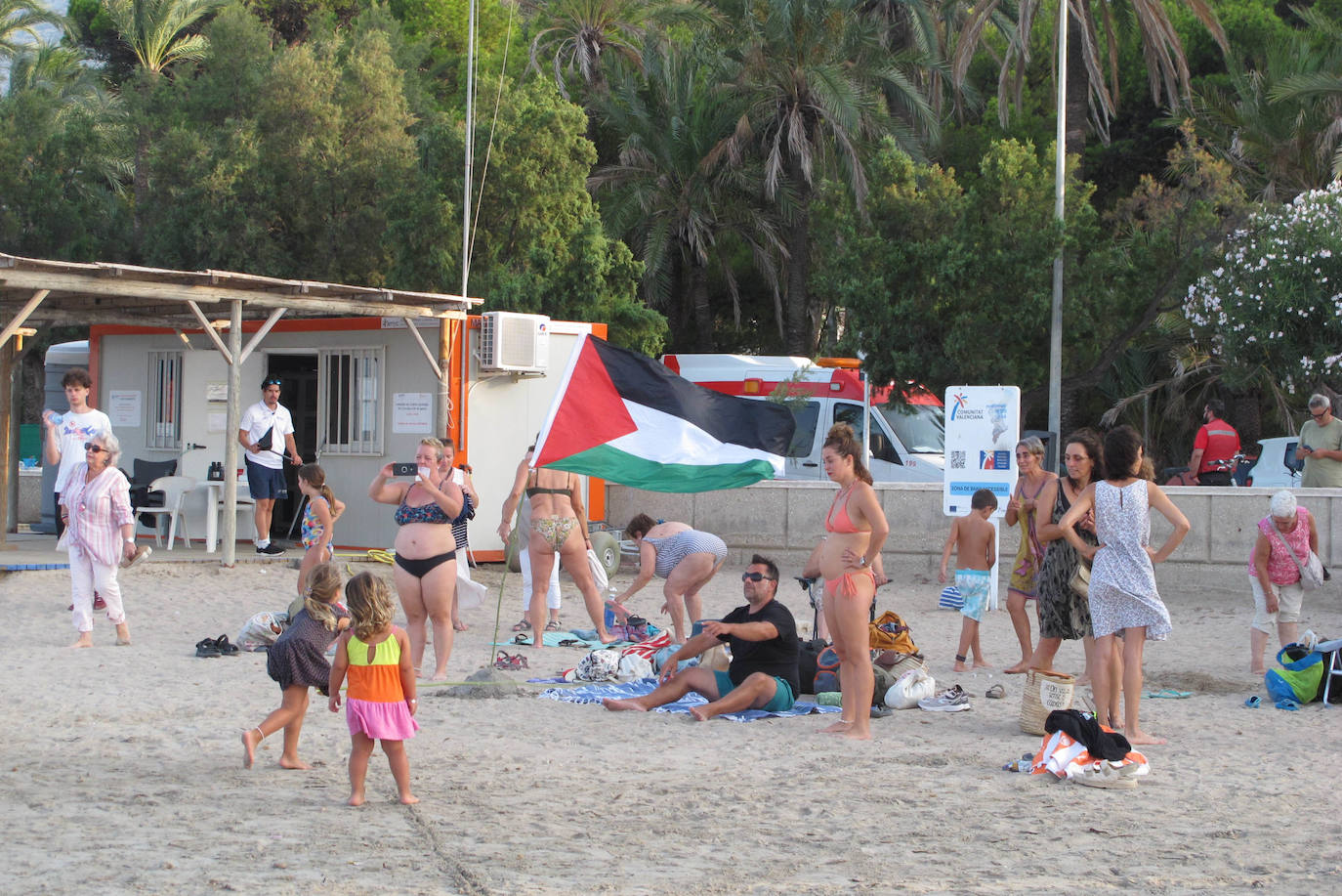 Dénia se moja en solidaridad con Palestina