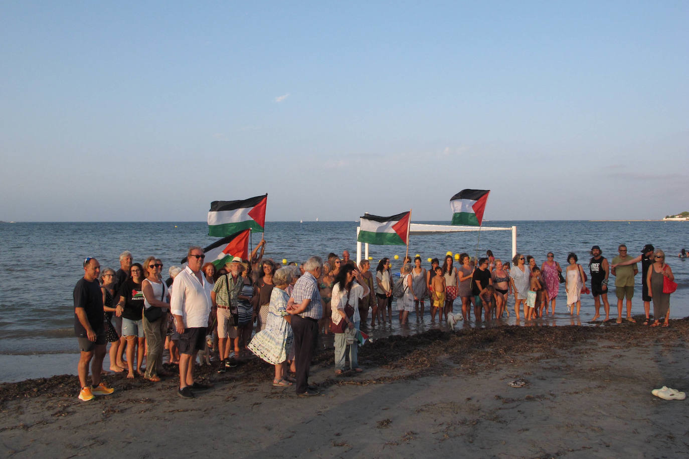 Dénia se moja en solidaridad con Palestina