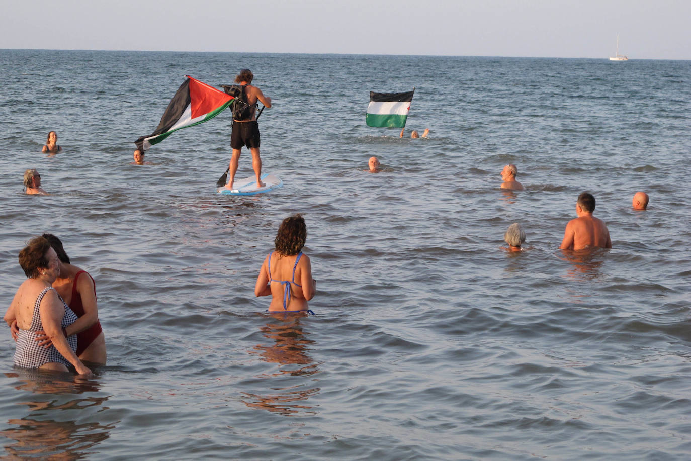 Dénia se moja en solidaridad con Palestina