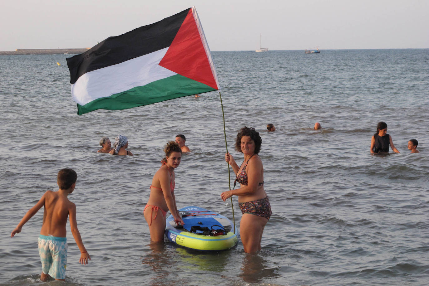 Dénia se moja en solidaridad con Palestina