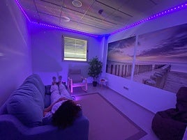 La nueva sala de calma implantada por el Hospital General de Elche.