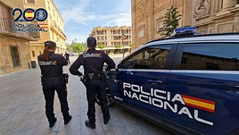 Imagen de archivo de la Policía Nacional en Elche.