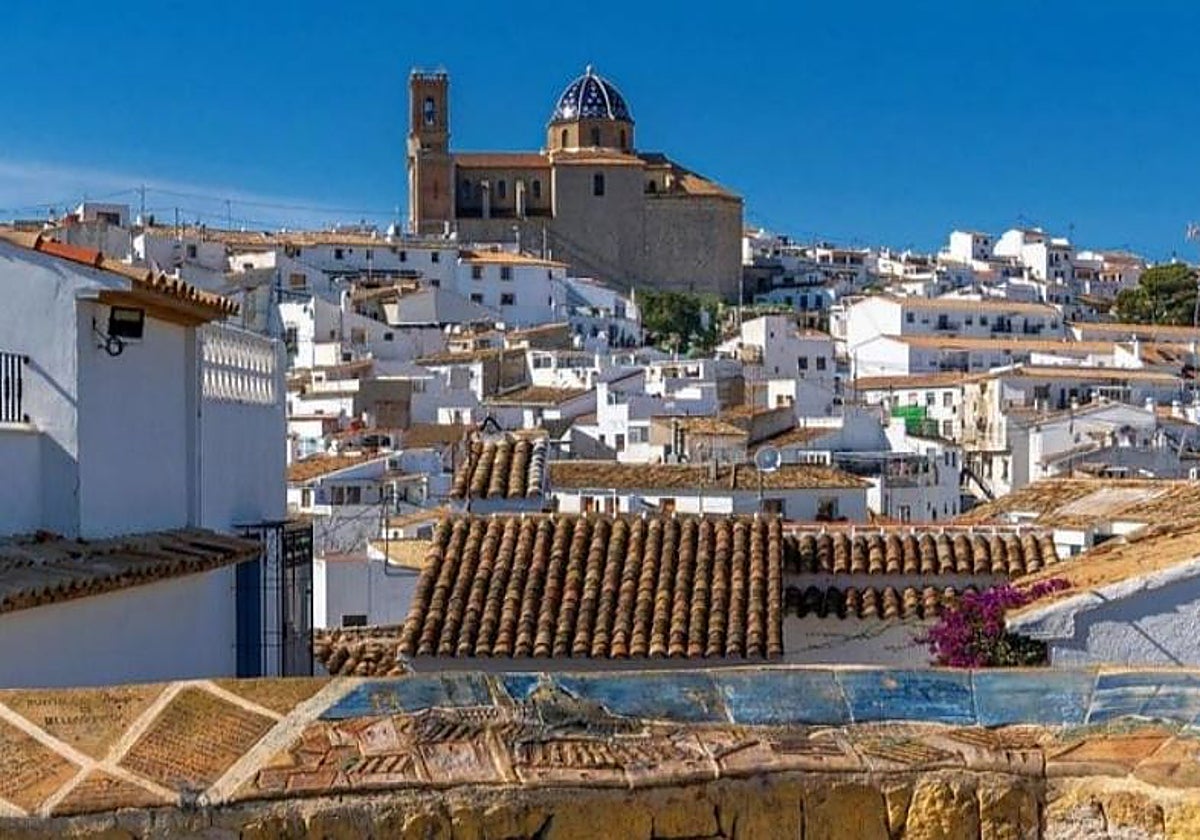 Imagen del casco antiguo de Altea