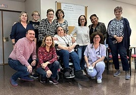 Integrantes de la asociación ASAPA-GAGA.