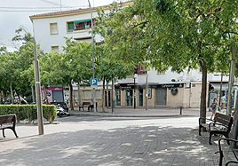 Imagen de la plaza donde ocurrió el suceso.