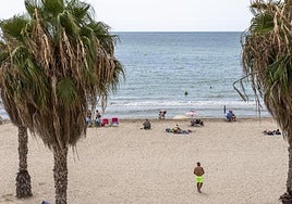 Playa de San Gabriel en Alicante.