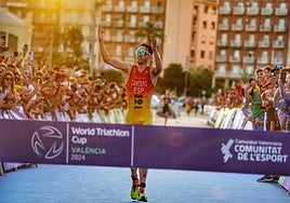 Copa del Mundo de Triatlón Valencia 2024 este fin de semana.