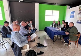 Reunión celebrada en Cocentaina.