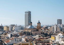 Vistas de la ciudad de Alicante.