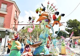 Hoguera San Antón Alto 2023.