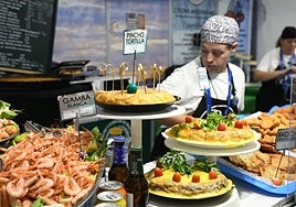 Un paseo entre alimentos y fogones