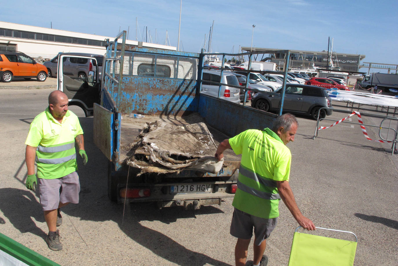 Dénia se vuelca con la limpieza de los fondos marinos
