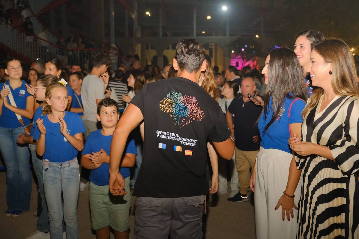 La pólvora retumba en la hoguera Florida Portazgo