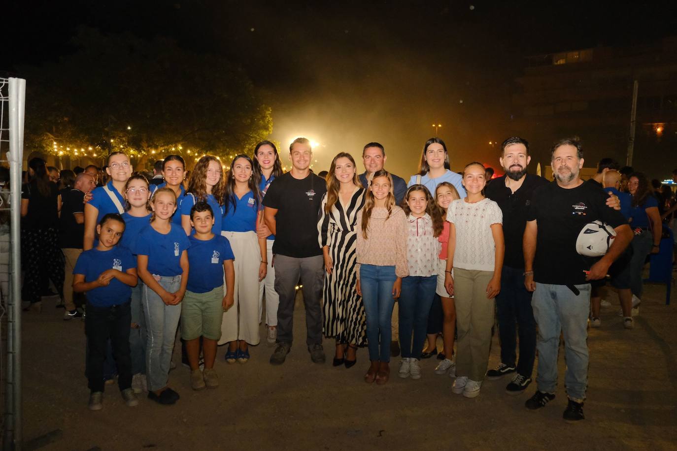 La pólvora retumba en la hoguera Florida Portazgo